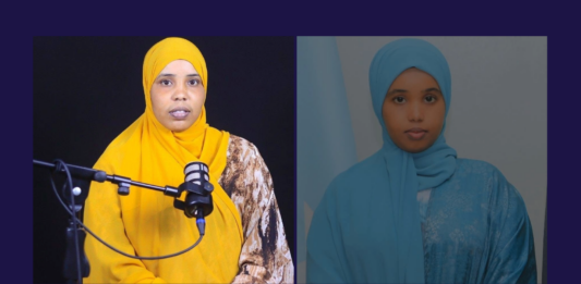 Kaab TV journalist Amiro Sulaiman Ibrahim and Iqro Abdullahi Abdirahman from Five Somali TV were briefly arrested today