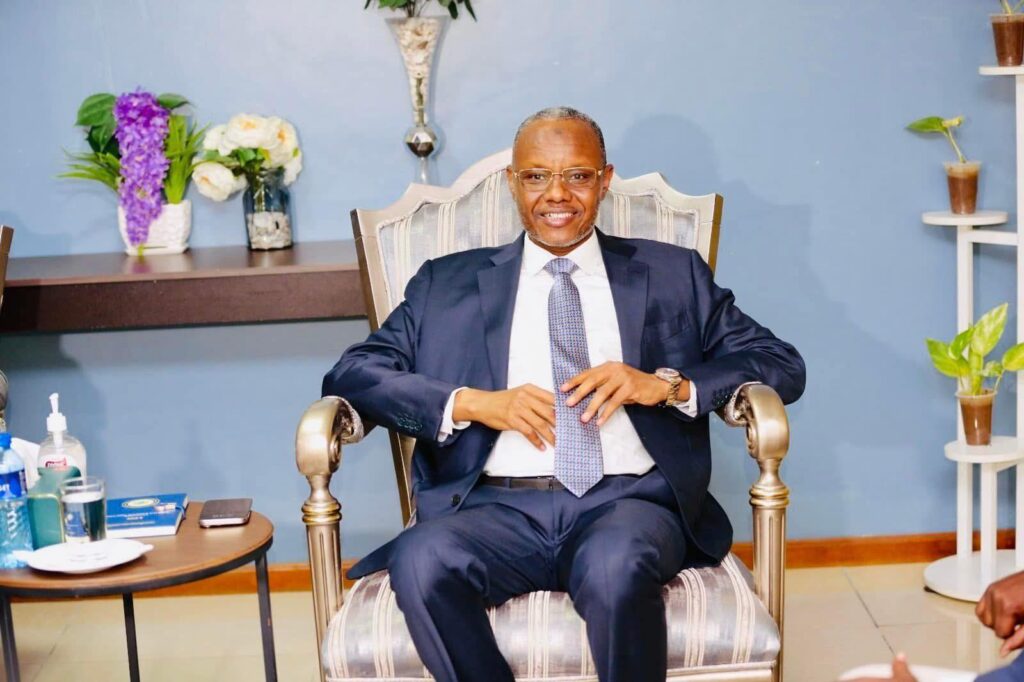 The President of Southwest State, Abdiasis Laftagareen.