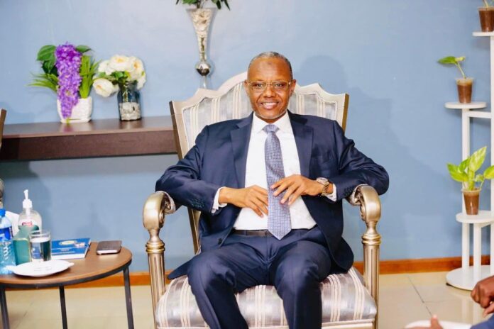 The President of Southwest State, Abdiasis Laftagareen.