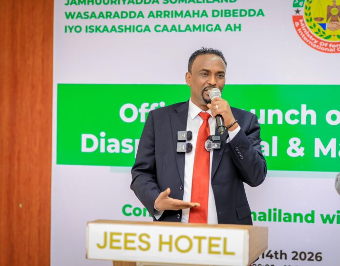 Abdirahman Dahir Aden, Somaliland’s Minister of Foreign Affairs.