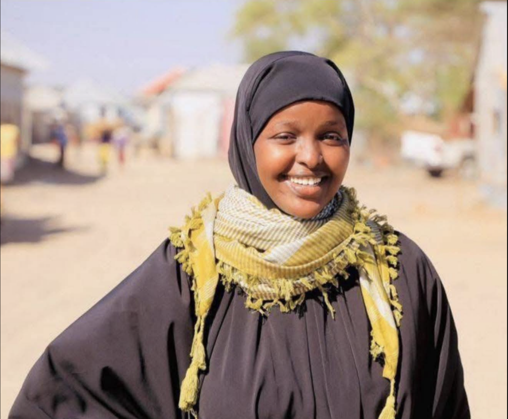 Somali woman activist Sadiyo Moalin Ali, widely known as Sadiyo Bajaaj.
