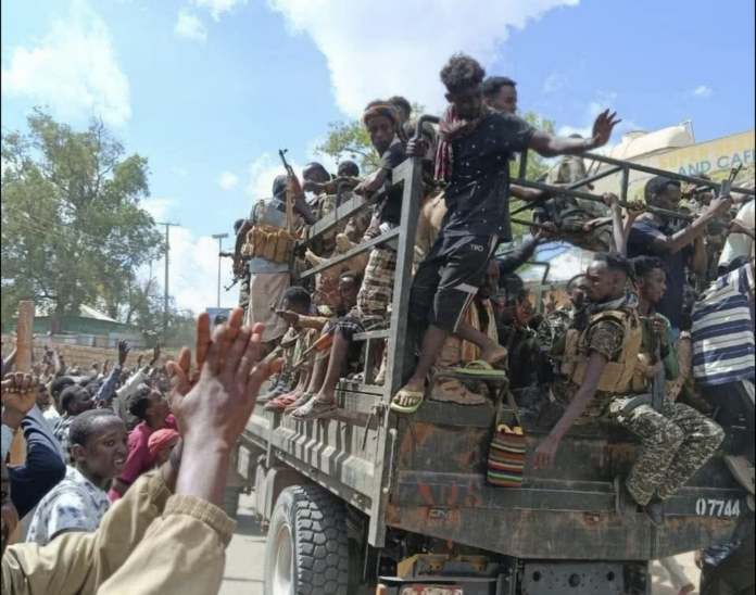 Several killed in Baidoa amid militia clashes following South West state leadership change.