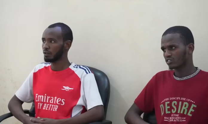Somali Military Court Hears Case Against Two Ethiopian Nationals Accused of Being Al-Shabaab