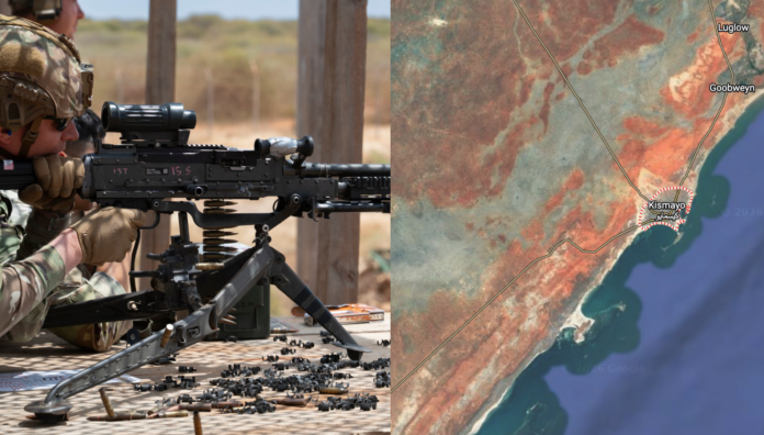 U.S. forces have trained and advised the Somali Danab counterterrorism unit based in Kismayo.