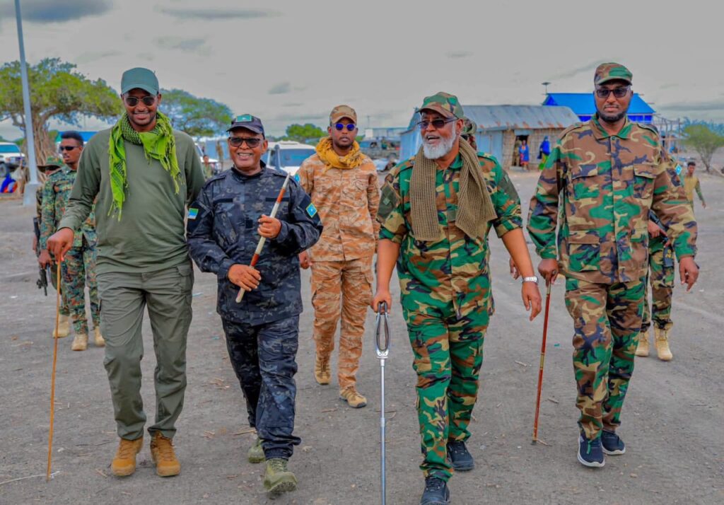 Jubaland President Visits Frontline Forces During Eid, Announces Upcoming Operations Against Al-Shabaab