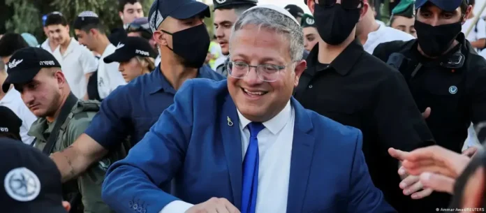 France Imposes Sanctions on Israeli National Security Minister Ben-Gvir
