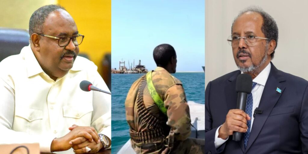 Deni: Hassan Sheikh Is Responsible for the Resurgence of Piracy in Puntland