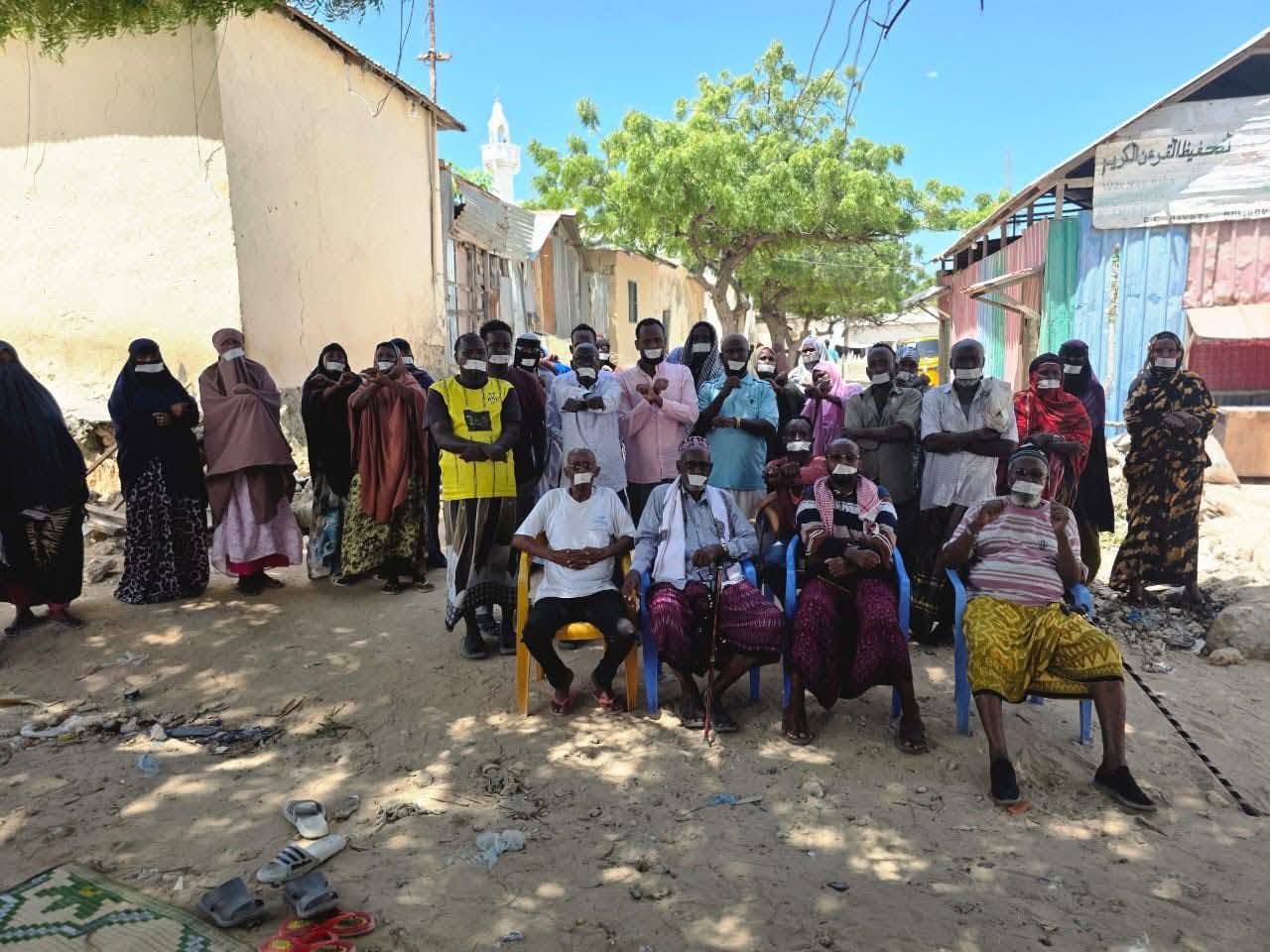 In May 2025, the Buulo Daa’uud community started protest to oppose the forced evictions. (Photo/handout)