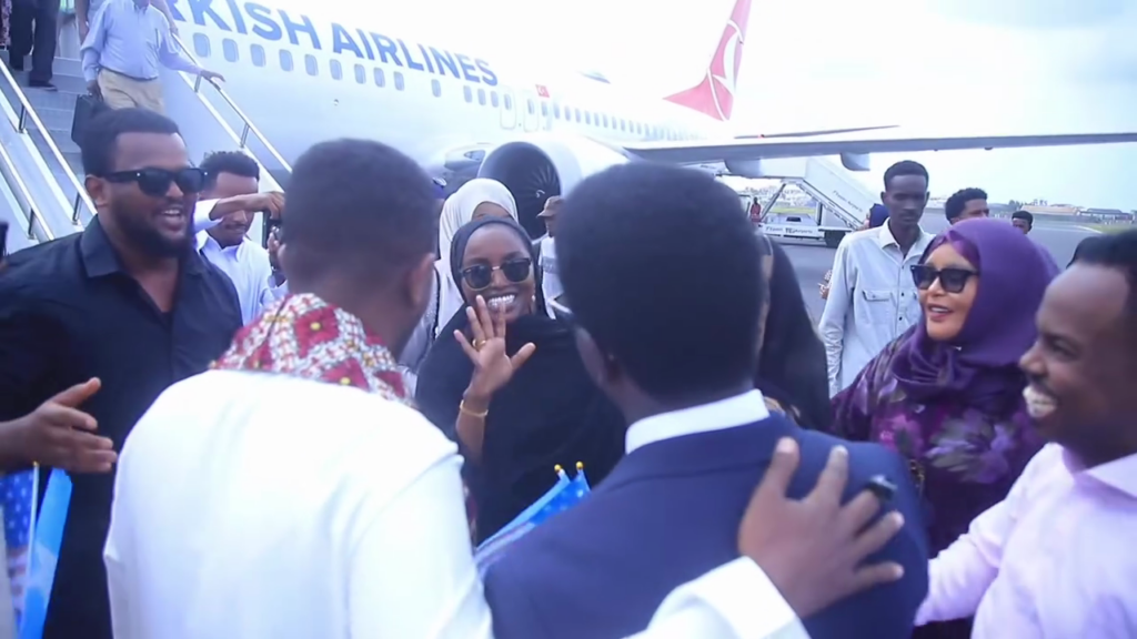 St. Louis Park Mayor Nadia Mohamed Arrives in Mogadishu