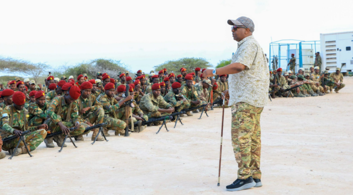 Defense Minister Fiqi Inspects Qorilow Military Training School + PHOTOS