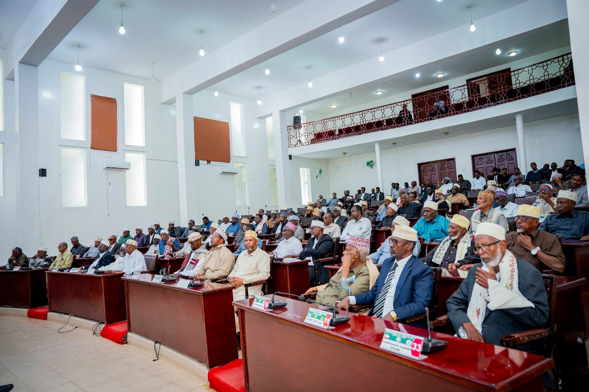 The Somaliland Guurti consists of 82 members. The Somaliland Guurti consists of 82 members.