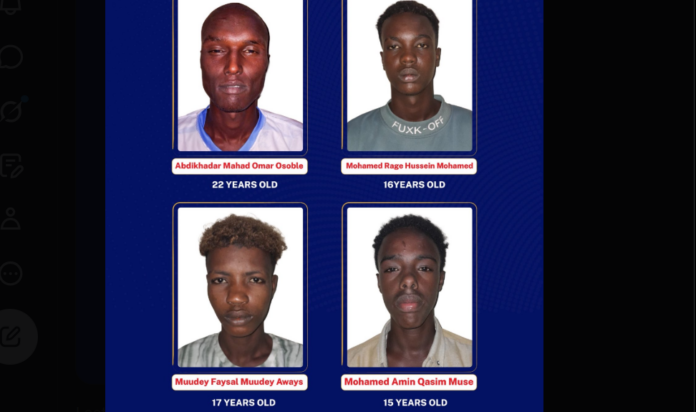 Three Minors Among Four Arrested Over U.S. Flag Desecration in Somalia