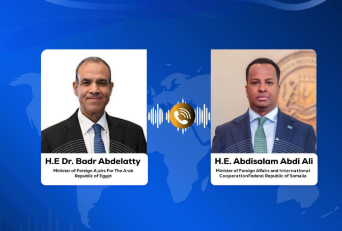 Somalia, Egypt Reaffirm Strategic Partnership in High-Level Ministerial Call