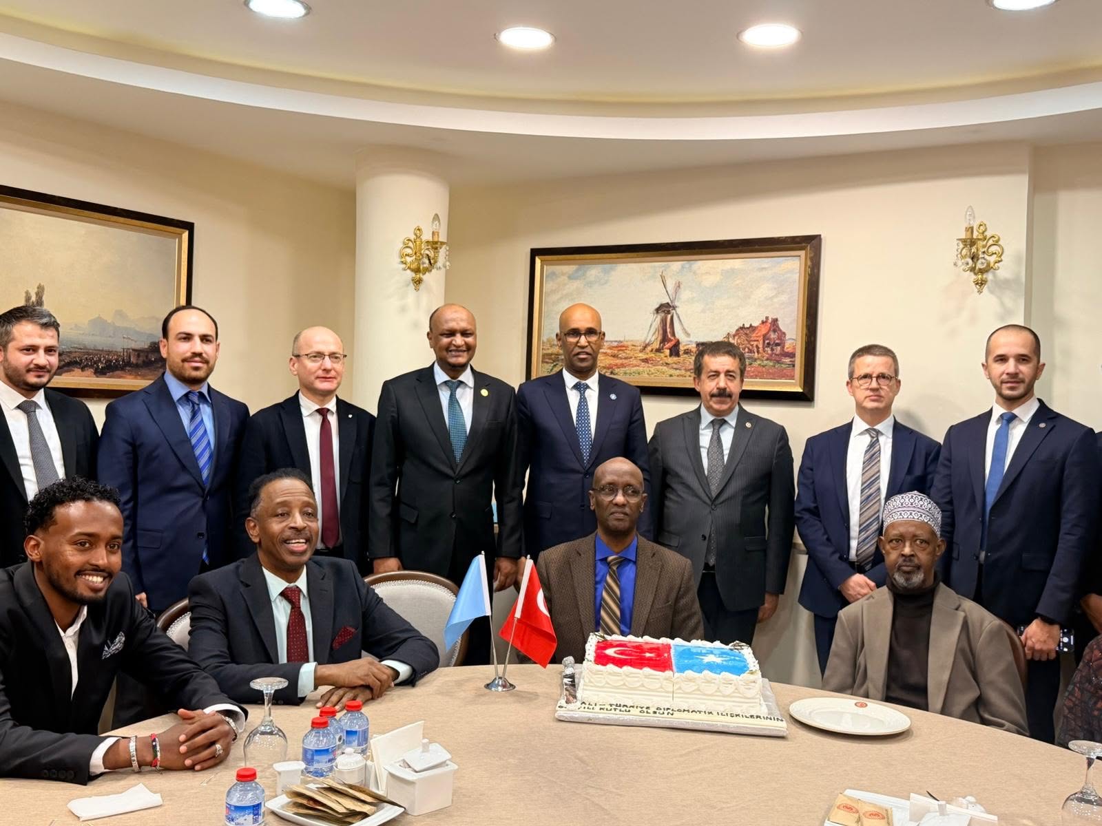 The decision comes almost six months after Somalia Embassy in Ankara celebrated the 60th years anniversary of Somalia-Turkey diplomatic relations. | Photo/ Somalia embassy Ankara.