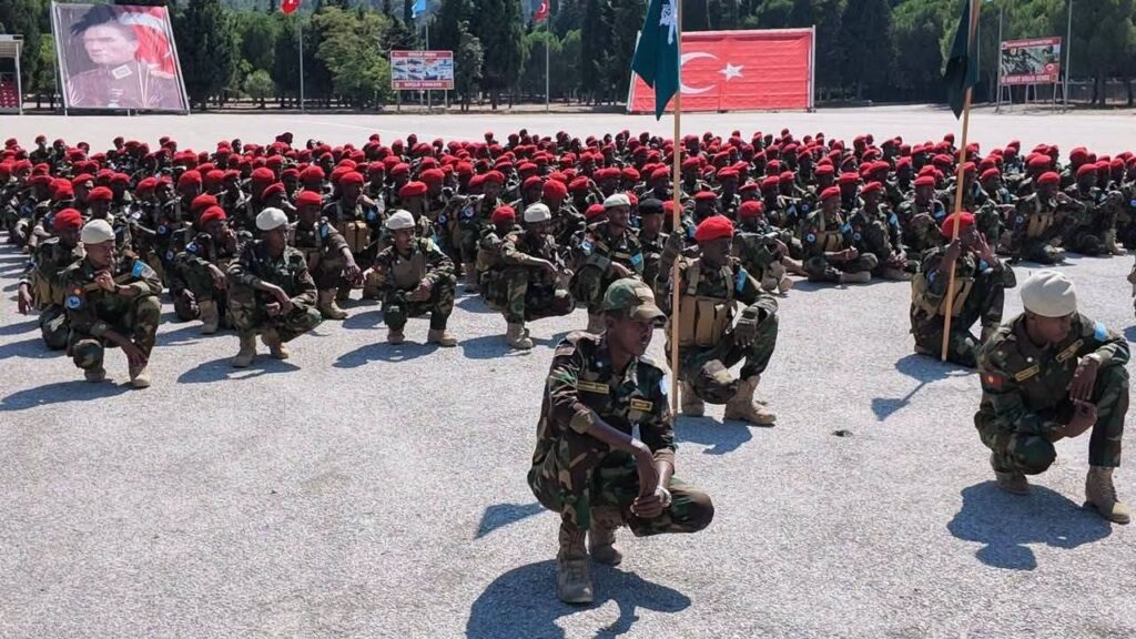 Somali Gorgor Commandos Complete Training in Turkey