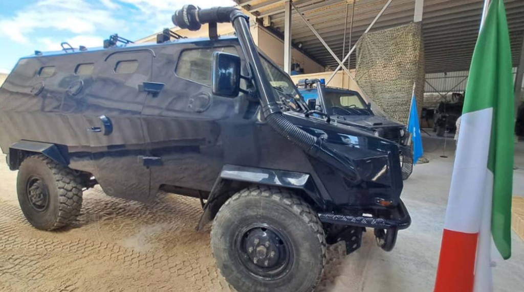 Italy Pledges Six Armored Vehicles to Somali Police