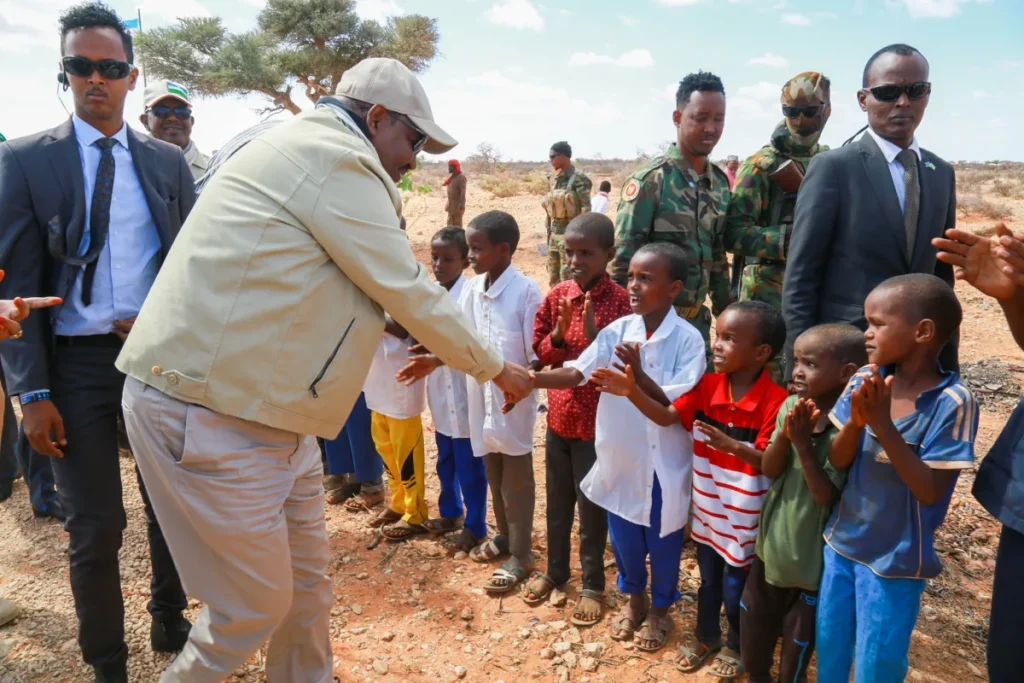 Puntland President Deni Visits Galdogob, Mudug
