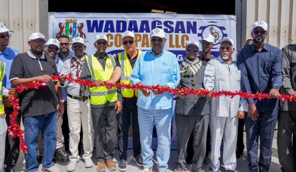 Puntland President Inaugurates New Facilities During Garacad Port Visit