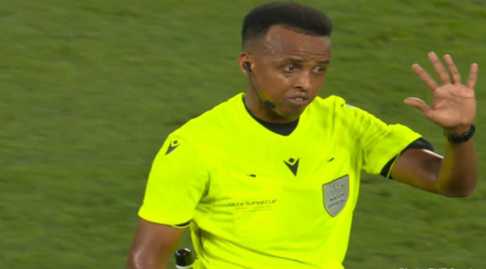 Somali Referee Omar Artan Makes UEFA Super Cup History