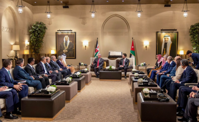 Somalia Foreign Minister Meets Jordan's King Abdullah II