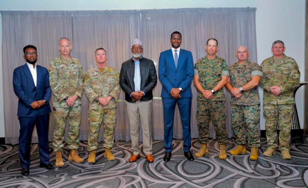 Ahmed Madobe Meets AFRICOM Special Operations Officers