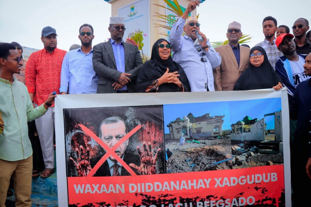 Anti-Turkey protest in Kismayo