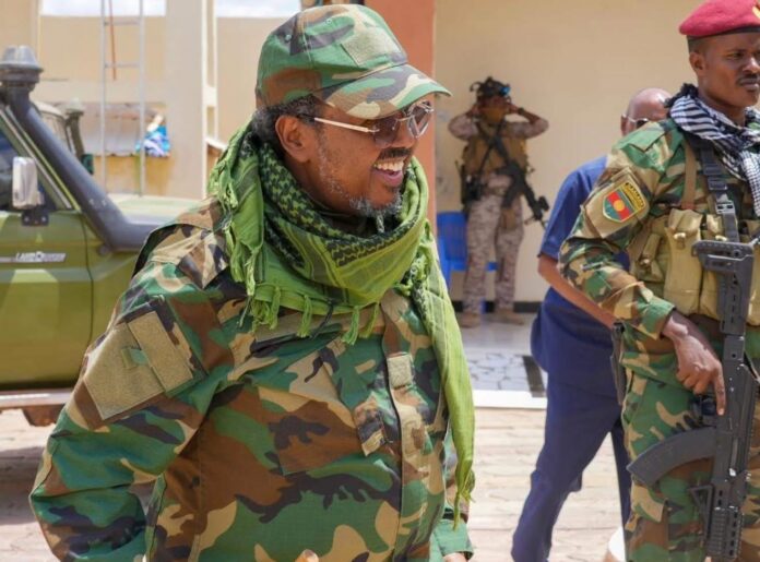 Hassan Sheikh Visits Damanyo Camp, Meets Turkey-Trained Troops