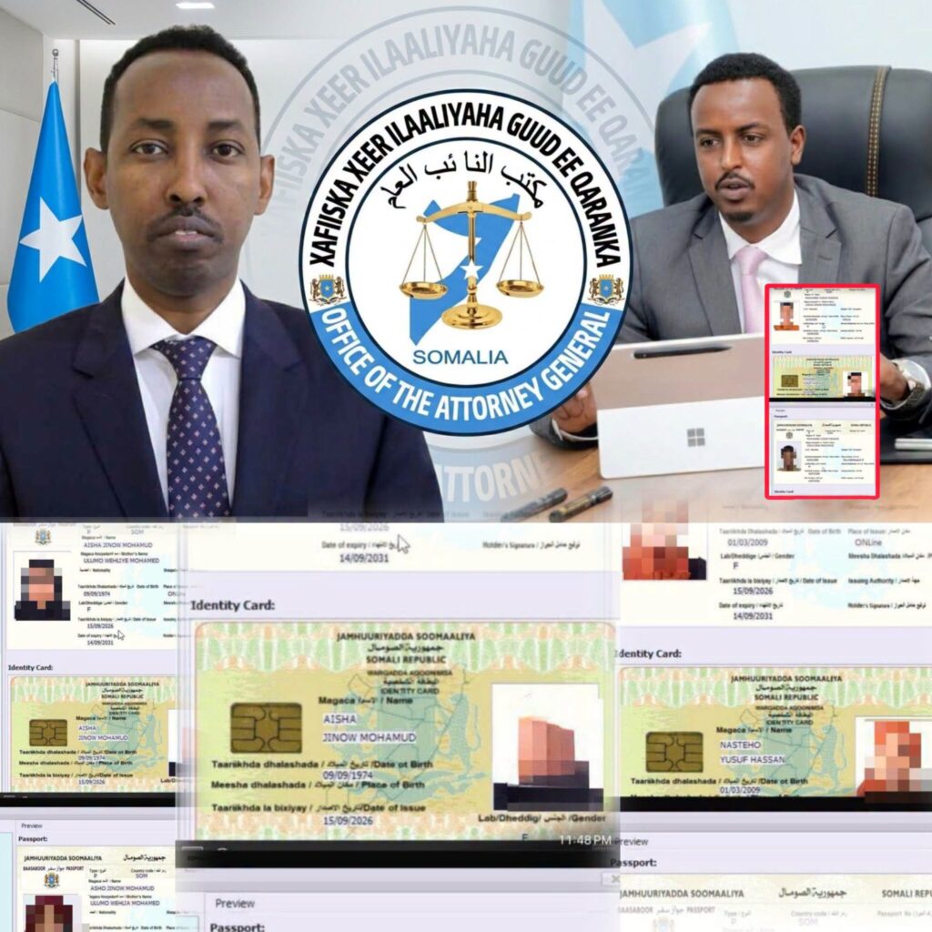 Somalia Prosecutor General Opens Probe Into Passport Data Alteration Allegations